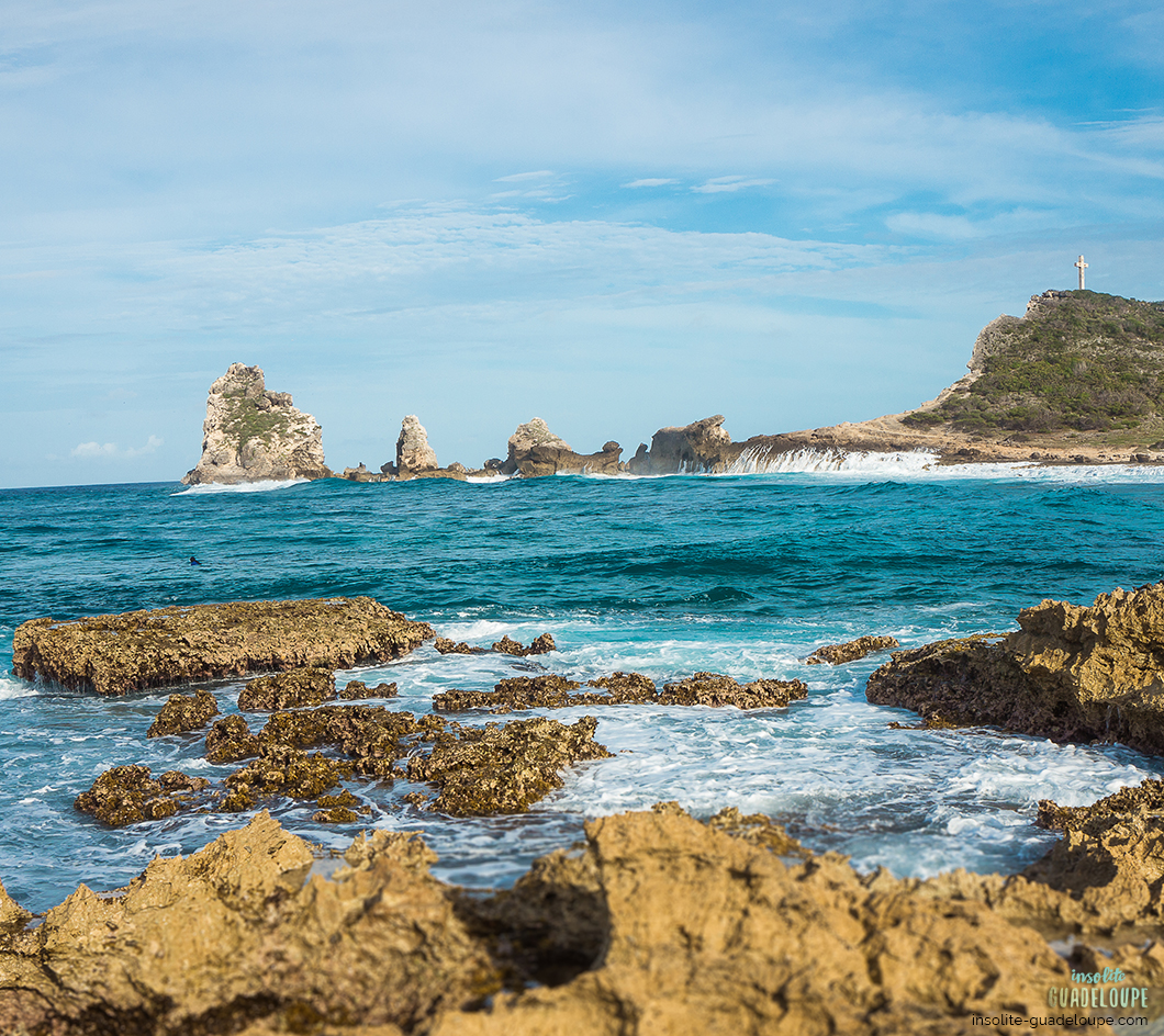 La Pointe des Chateaux, Insolite Guadeloupe Voyage