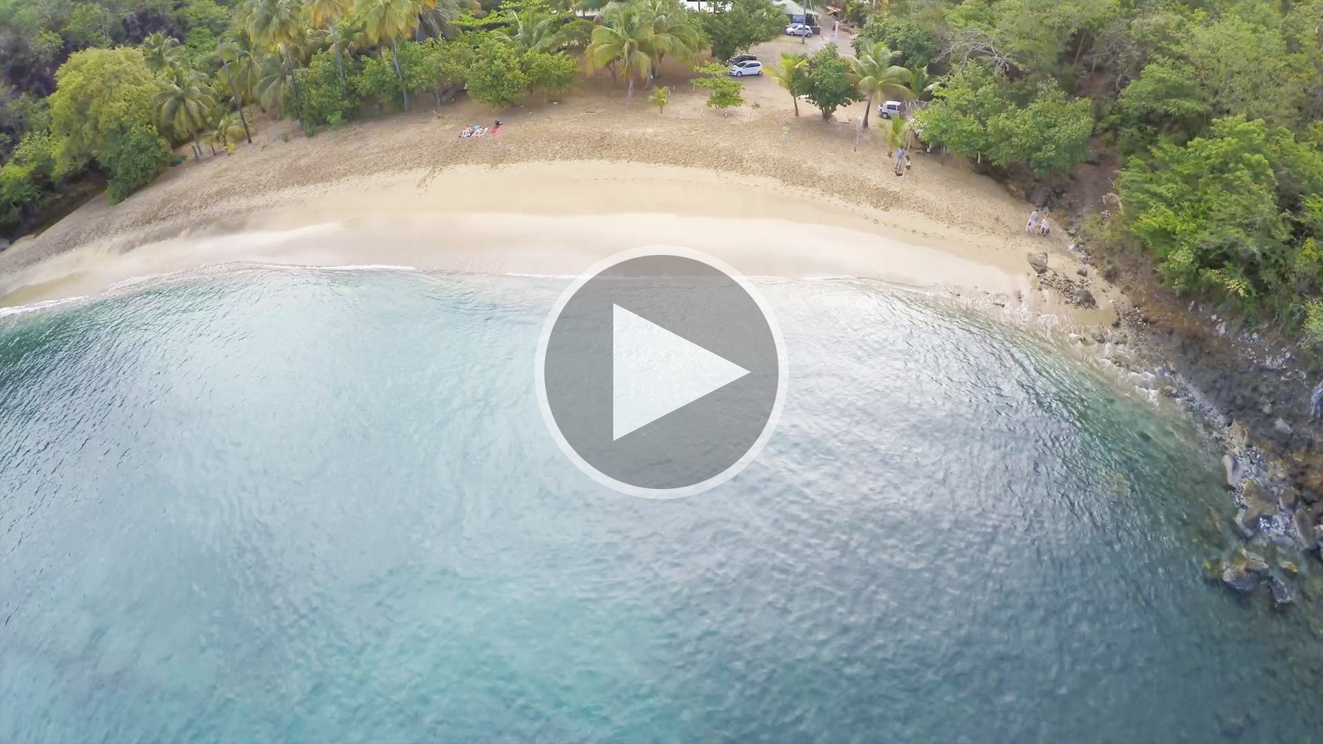 Plage de Petite Anse, Guadeloupe.